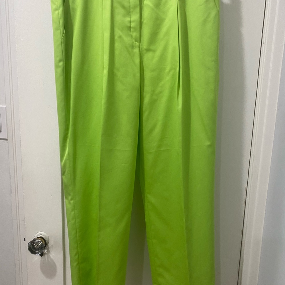 Vintage Escada Lime Green Pants